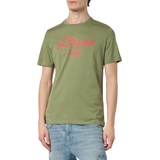 s.Oliver T-Shirt, mit Label-Print, Lind, L