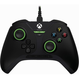 Snakebyte GAMEPAD Pro X Schwarz - kabelgebundener Xbox Series S, X, PC Controller, Hall-Effect Sensoren, Audio-Panel, Zusatztasten, Trigger-Stops