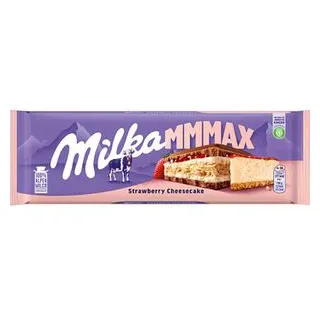 Milka Tafelschokolade Strawberry Cheesecake, Großtafel, 300g