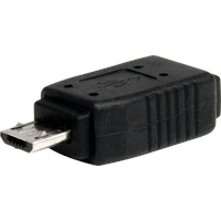 Startech 3Cott micro-USB - mini-USB Schwarz