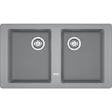 Franke BFG 620-86 links Einbauspüle Steingrau Excenterbetätigung 860 x 500 mm