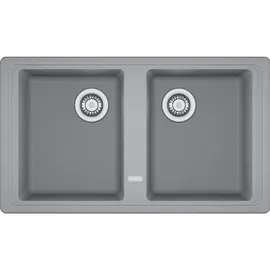 Franke BFG 620-86 links Einbauspüle Steingrau Excenterbetätigung 860 x 500 mm