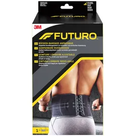 3M Rückenbandage anpassbar 1 St Schwarz One Size