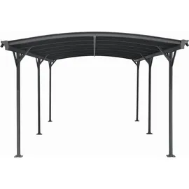 Home Deluxe Design Carport Falo 5,05 x 3,00 m Anthrazit inkl. Montagematerial