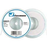 Viessmann Kabel auf Abrollspule 0,14 mm2 weiß 25 m