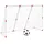 vidaXL Fußballtor Weiß 184 x 64 x 124 cm 4008437
