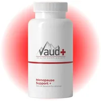 Vaud Menopause Support - Menopause & Wechseljahre Supplement - Mit Traubensilberkerze, Soja-Isoflavonen, Mönchspfeffer & B6 - Unterstützt hormonelle