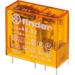 Finder Steck/Printrel.230VAC2W 8A Raster 5mm Gold-K. 40.52.8.230.5000