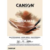 Canson Graduate A3 220 g/m2 30 Blatt