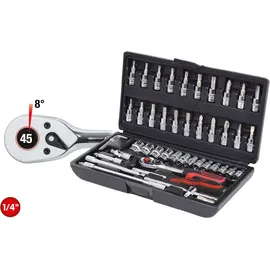 KS Tools 1/4" CHROMEplus Steckschlüssel-Satz 48-tlg.