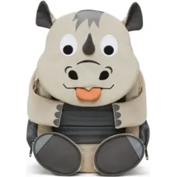 AFFENZAHN AFZ-FAL-001-047 Großer Kindergartenrucksack Großer Freund Nashorn beige