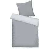 Tom Tailor FINE Stripes Grau 155 x 220 cm + 80 x 80 cm