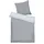 Tom Tailor FINE Stripes Grau 155 x 220 cm + 80 x 80 cm