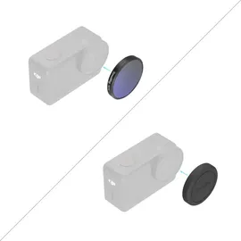SmallRig Filter Kamera schwarz/transparent für DJI Osmo Action 6