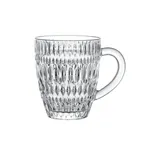 Nachtmann Kaffeebecher Ethno Barista 2tlg. Kristall, Kristalloptik Transparent Klar