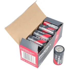 Duracell 10 Stück Duracell Procell Intense Baby C, LR14 im Karton, für energieintensive Geräte