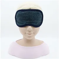 BEAZZ Schlafmaske Schlafmaske Kinder, Augenmaske, Schlafbrille Kinder - Computer, Bequem - Perfekte Abdunklung, 1-tlg., HANDMADE IN GERMANY schwarz