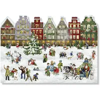 Coppenrath Verlag A3-Wand-Adventskalender Weihnachtsstraße