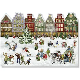 Coppenrath Verlag A3-Wand-Adventskalender Weihnachtsstraße