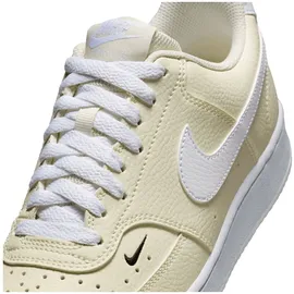 Nike Court Vision Low Next Nature Damen white/pale ivory/black 40,5