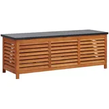 DOTMALL Gartenbox Gartenbox 150x50x55 cm Eukalyptus Massivholz