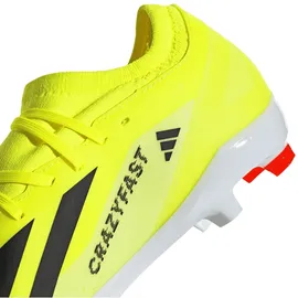 adidas X Crazyfast League FG Team Solar Yellow 2 / Core Black / Cloud White 46