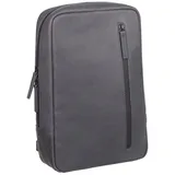 LEONHARD HEYDEN Den Haag Umhängetasche Leder 20 cm grau