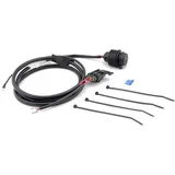 SW-Motech Zigarettenanzünder-Steckdose mit Kabelbaum Spritzwasser-Schutzkappe. Kabel 160 cm. 12 V. | EMA.00.107.11700