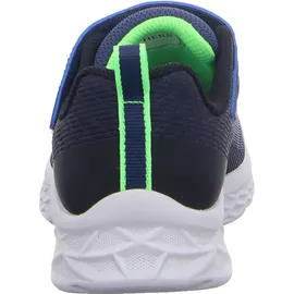 SKECHERS Microspec Ii Zovrix Turnschuhe Ohne Schnürsenkel Navy / Black / Lime 29