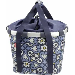 KLICKfix Fahrradkorb BIKEBASKET FLORAL 1