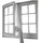 Sonnenkönig Fensterkit 4 m Weiß