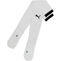 Puma teamFINAL 26 Stutzenstrümpfe Weiß/Schwarz 31-34