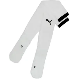 Puma teamFINAL 26 Stutzenstrümpfe Weiß/Schwarz 31-34
