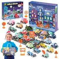 Hotifts Adventskalender 2024 Spielzeug ab 2 3 4 5 6 7 Jahre, Adventskalender Kinder Spielzeug ab 2-7 jahre Jungen Geschenk für Jungen ab 2-7 jahre Weihnachtskalender 2024 Adventskalender Jungen