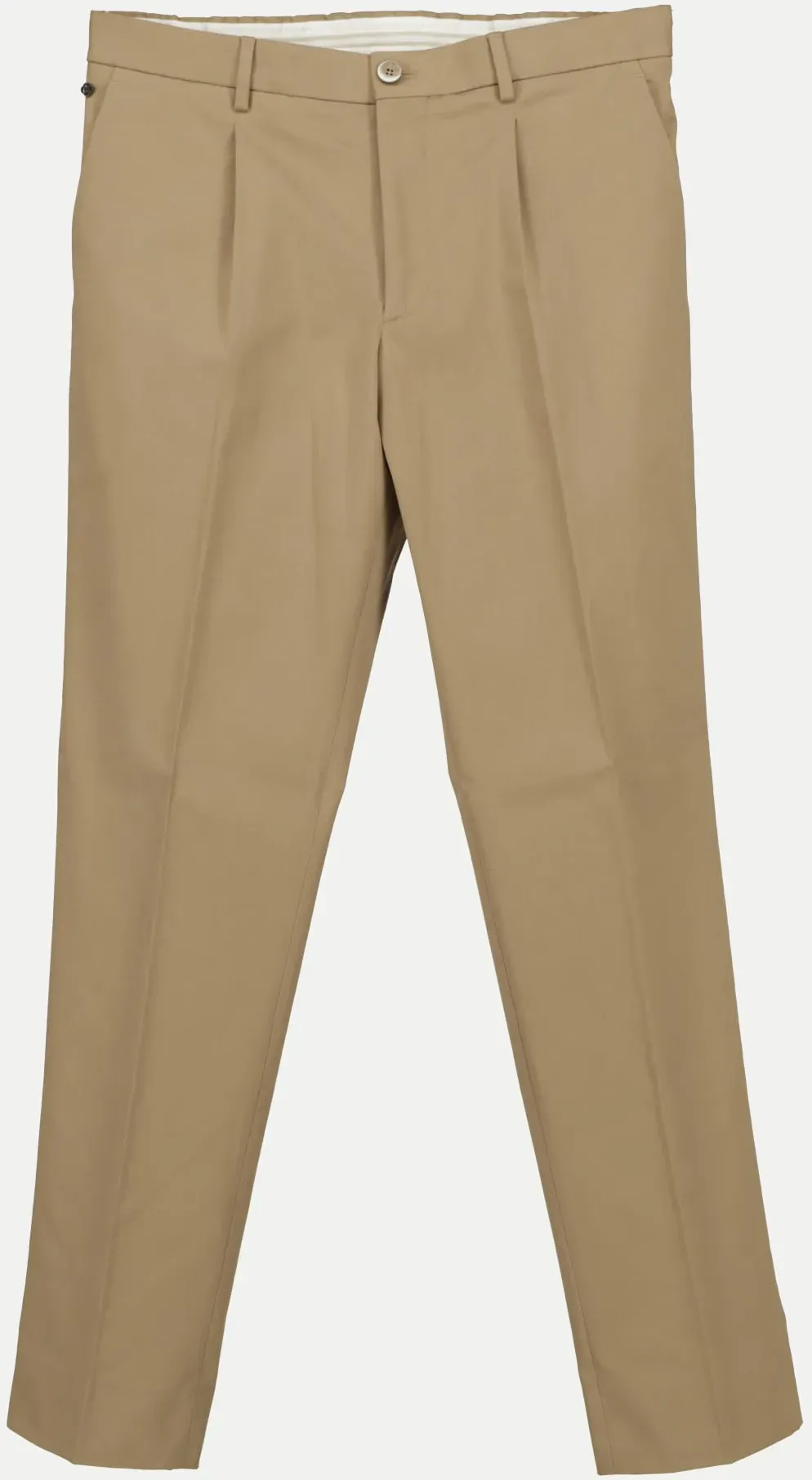 Chino DAVIDE m. Bundfalte Beige 54