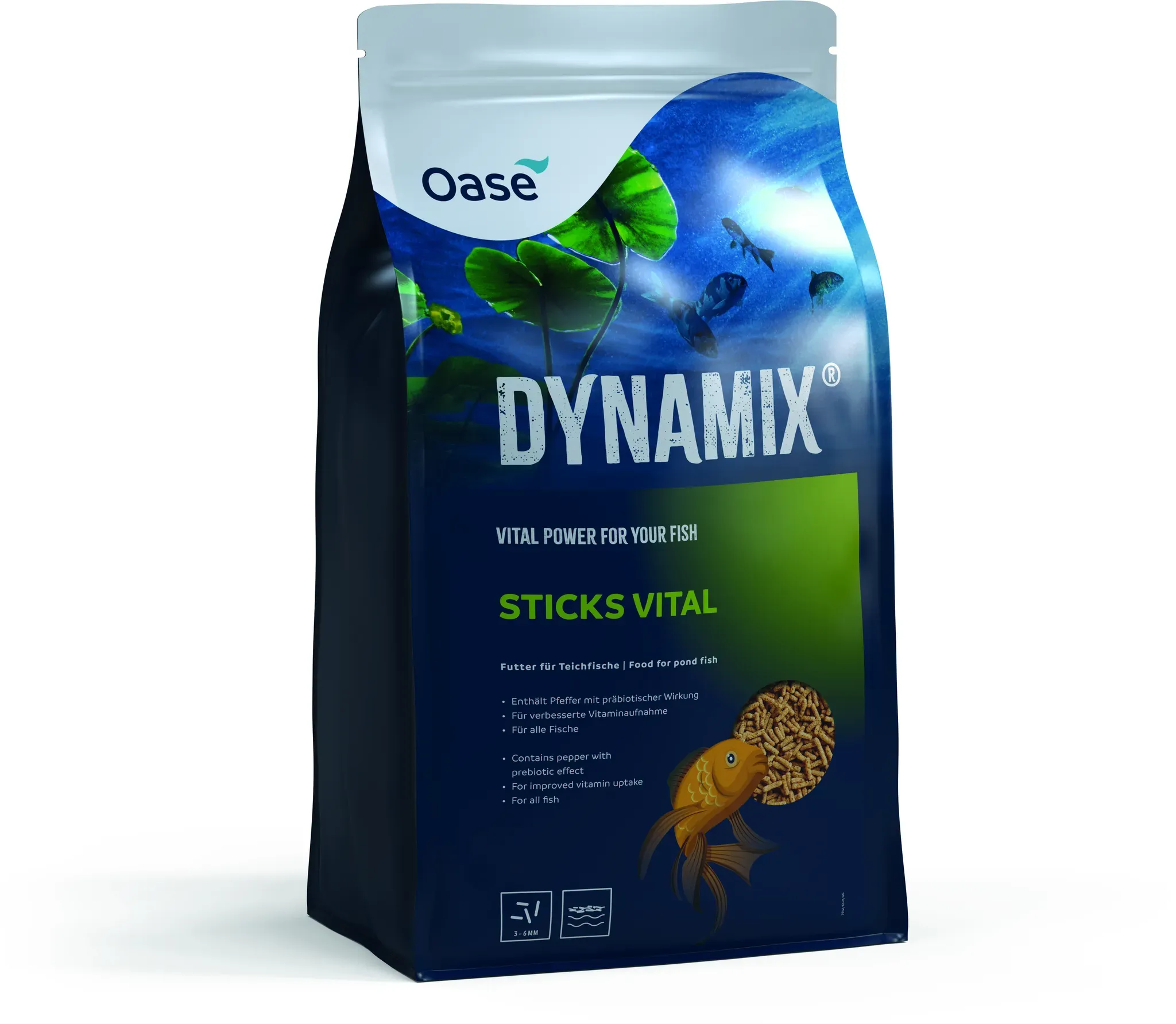 Oase Fischfutter Dynamix Sticks Vital 20 l