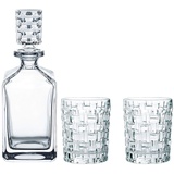 Nachtmann Bossa Nova Whiskyset SET/3, Kristallglas, 750 milliliters, Kristall Klar