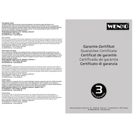 Wenko WC-Bürstengarnitur Classic Plus Schwarz