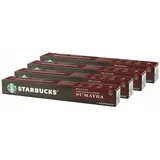 Starbucks Sumatra Single Origin Kaffee Nespresso kompatibel 4 x 10 Kapseln