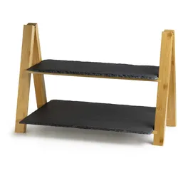 Moritz&Moritz Etagere mit 2 Schieferplatten
