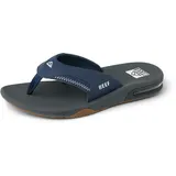 REEF Herren Fanning Flipflop, Navy Shadow, 43 EU - 43 EU