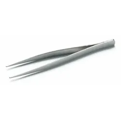 Technische Pinzette aus Stahl gerade, spitze Form, ohne Zahnung, Länge 120