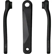 FSA Unisex-Adult 421579615 CP. Ped. Gen4 165mm, Aluminium Schwarz ISIS