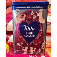 Tilda - Pure Basmati Reis 2x1 kg in limitierter Blechdose