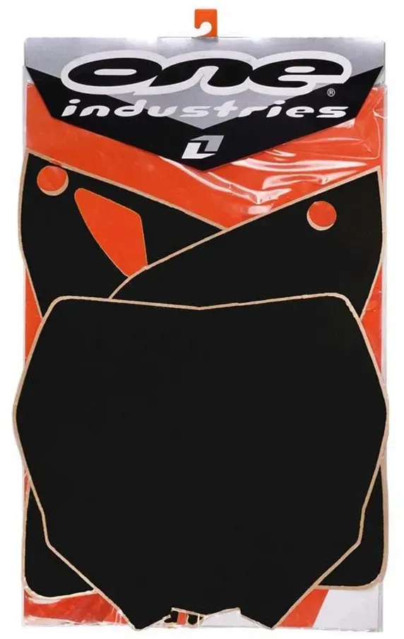 One Industries Suzuki Rm-z 450 07 Panel Number Holder Grafik-kit - Black - One Size