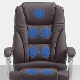 CLP Pacific Kunstleder mit Massagefunktion V2 braun
