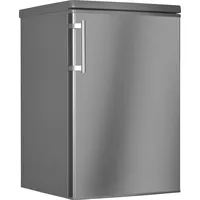 D (A bis G) HANSEATIC Kühlschrank "HKS8555GD" Kühlschränke Schnellgefrierfunktion Gr. Rechtsanschlag, silberfarben (edelstahlfarben) Kühlschränke mit Gefrierfach