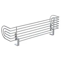 Haushalt Herdschutzgitter 60 cm Verchromt 60 x 18,5 x 14 cm Silber