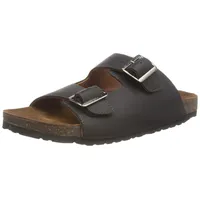 Hush Puppies Herren Nash Slider Schiebe-Sandalen, Schwarz, 43 EU - 43 EU