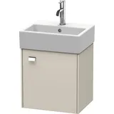 Duravit Waschtischunterschrank wandhängend 43,4 × 44,2 × 33,9 cm, in Taupe Matt